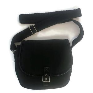 Thirty-One Bag Crossbody Free To Be Black Stripes Lightweight Versatile Shoulder